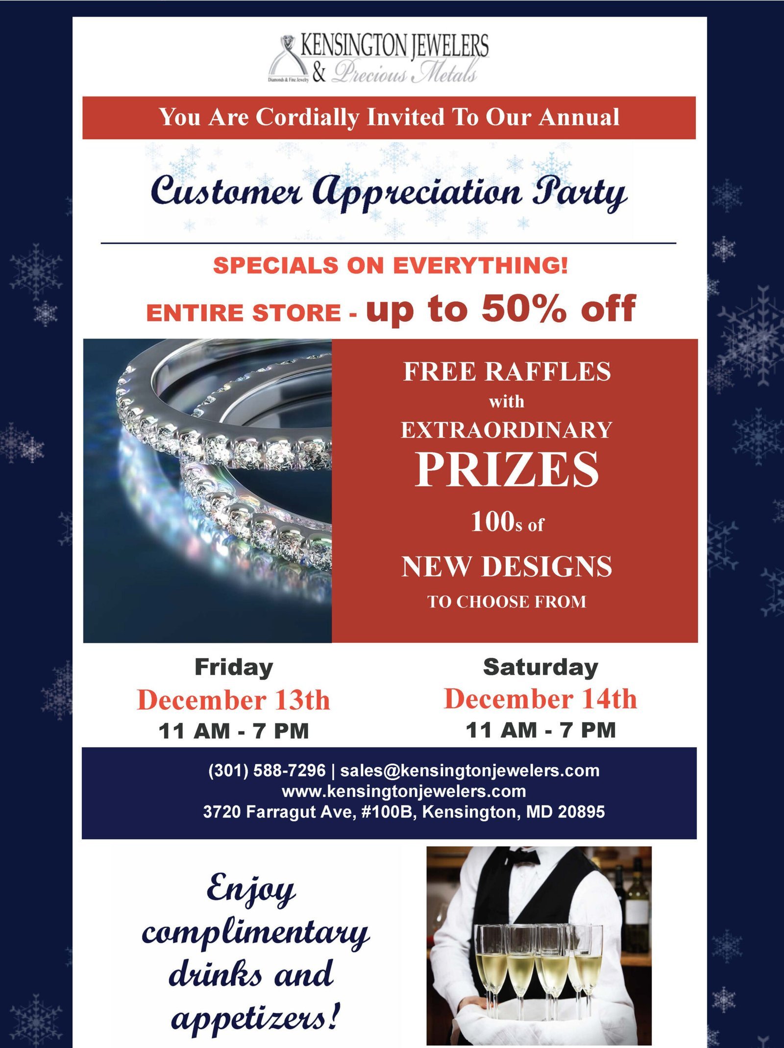 Customer appreciation event