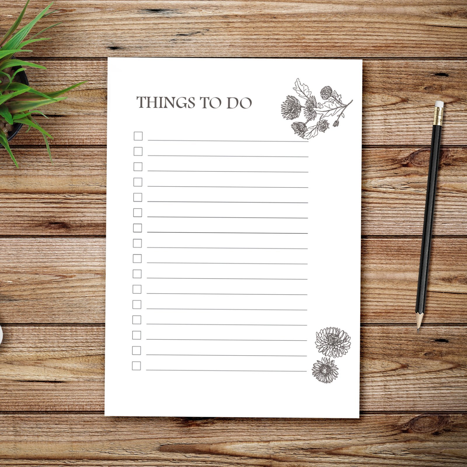Planner listing